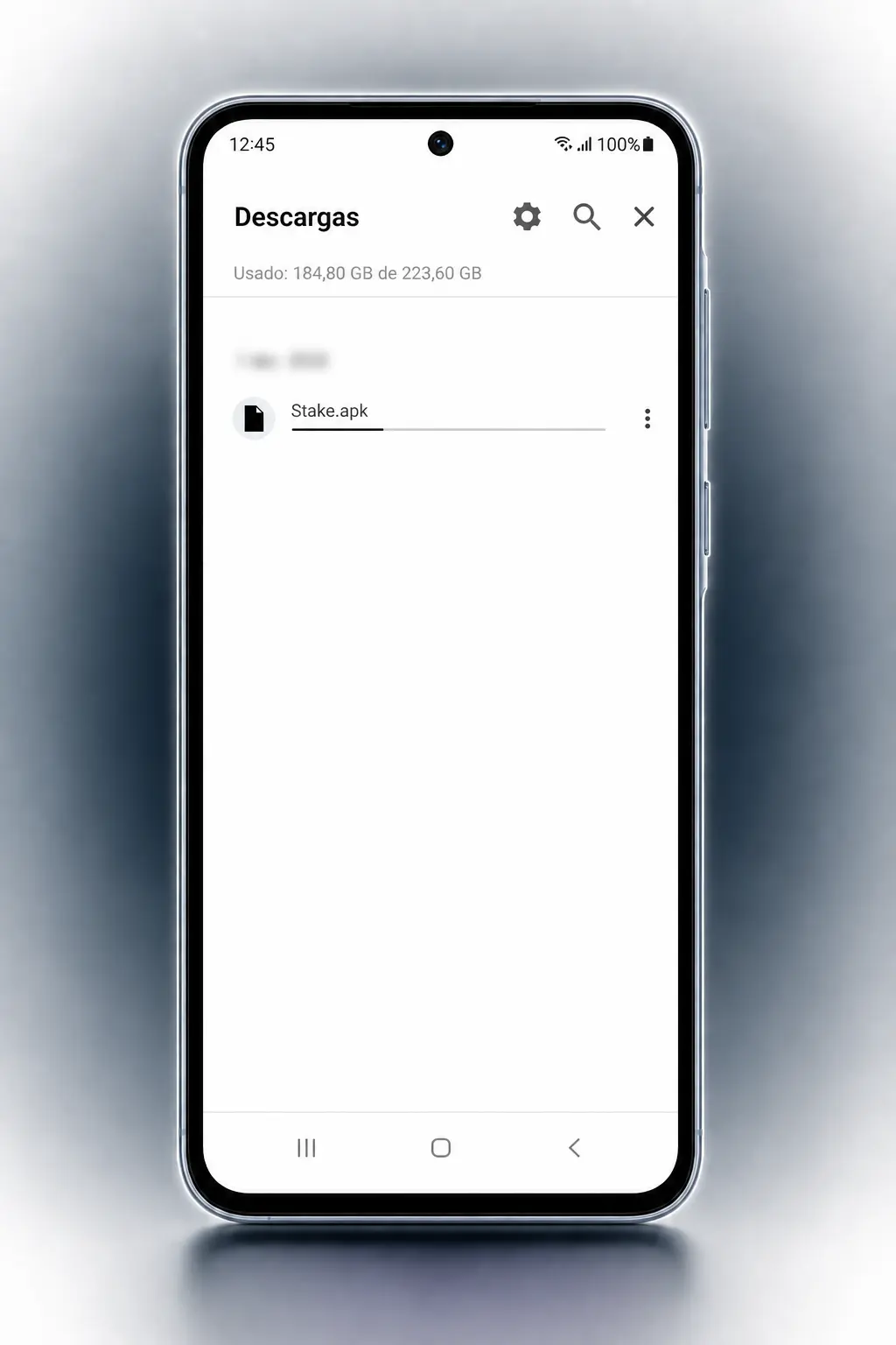 Descarga del APK de Stake para Android desde el sitio oficial, compatible con Android 8.0 o superior