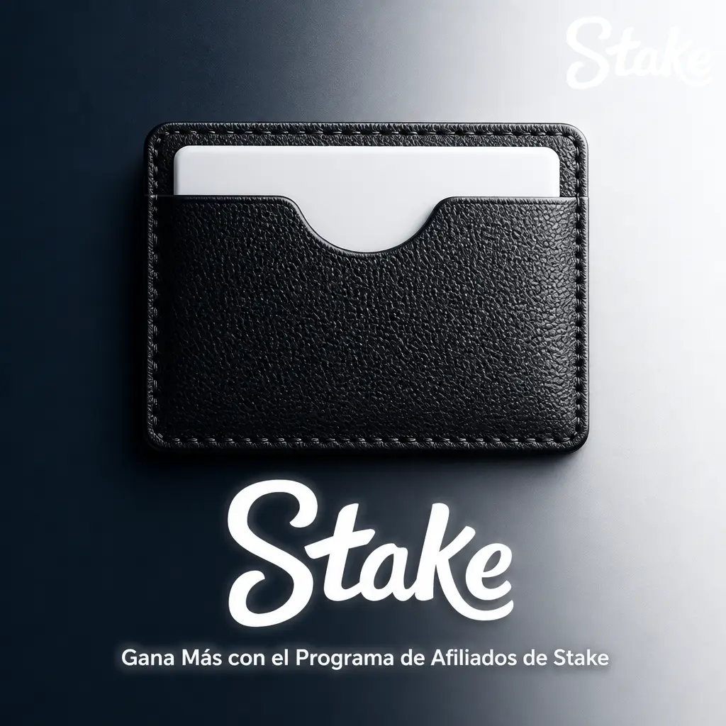 Programa de afiliados de Stake: gana comisiones por ingresos netos de jugadores referidos mediante enlace y código exclusivos
